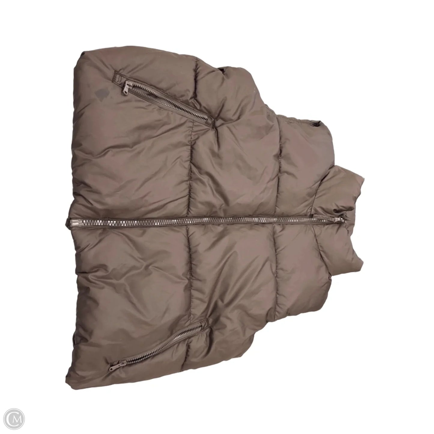 Vest Puffer & Quilted By Old Navy In Brown, Size: S