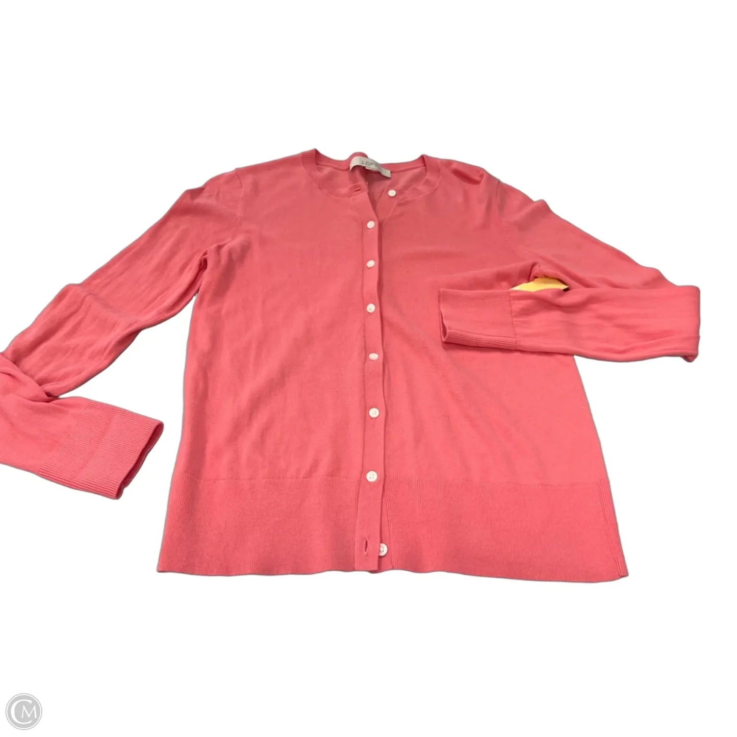 Top Long Sleeve By Loft In Pink, Size: S