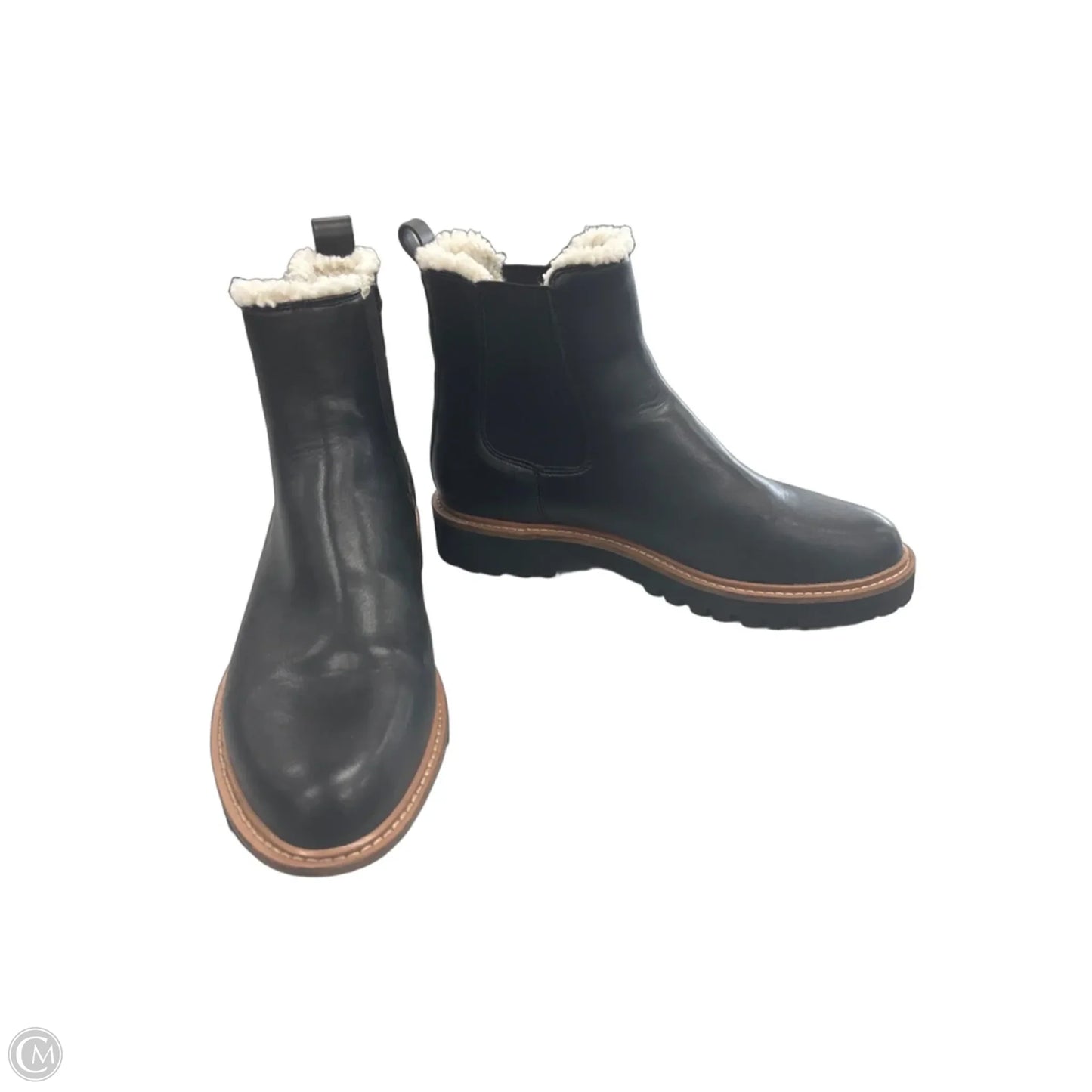 Boots Ankle Flats By J. Crew In Black, Size: 9.5