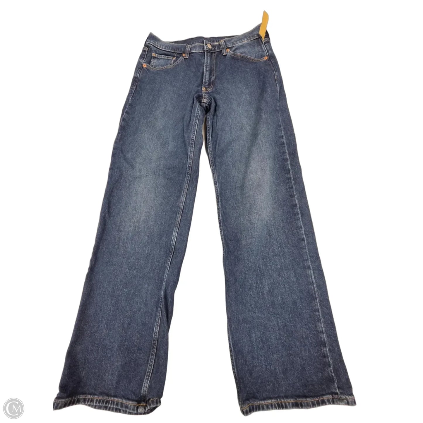 Jeans Straight By Gap In Blue Denim, Size: 6