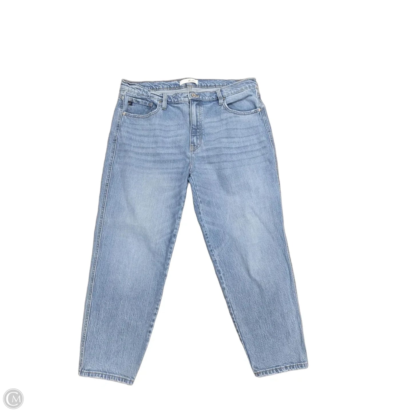 Jeans Straight By Kancan In Blue Denim, Size: 12
