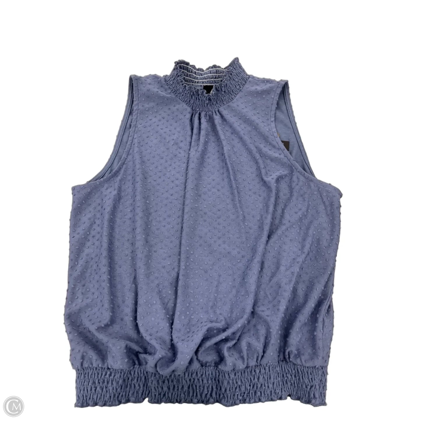 Top Sleeveless By W5 In Blue, Size: L