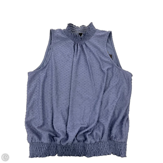 Top Sleeveless By W5 In Blue, Size: L