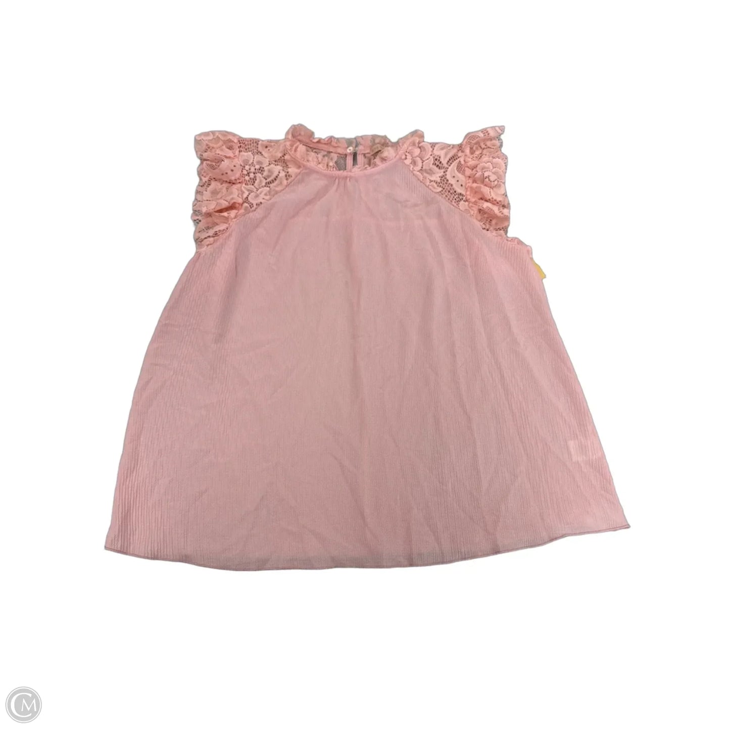 Top Sleeveless By Cme In Pink, Size: L