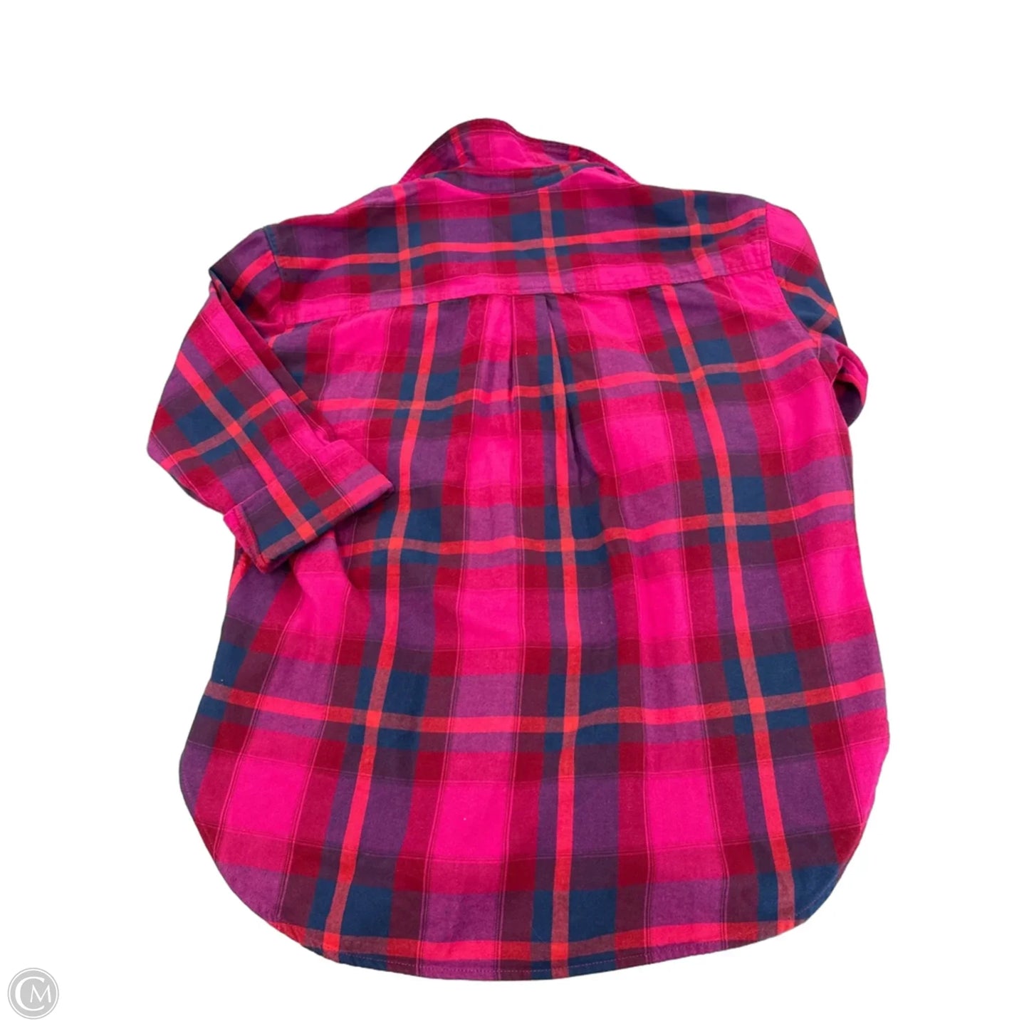 Top Long Sleeve By Universal Thread In Pink & Purple, Size: M
