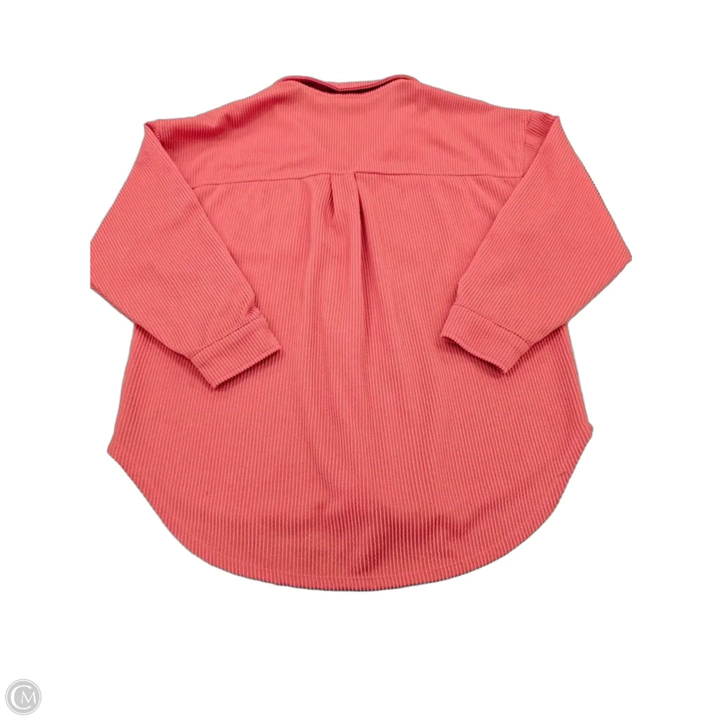 Top Long Sleeve By Maurices In Coral, Size: M