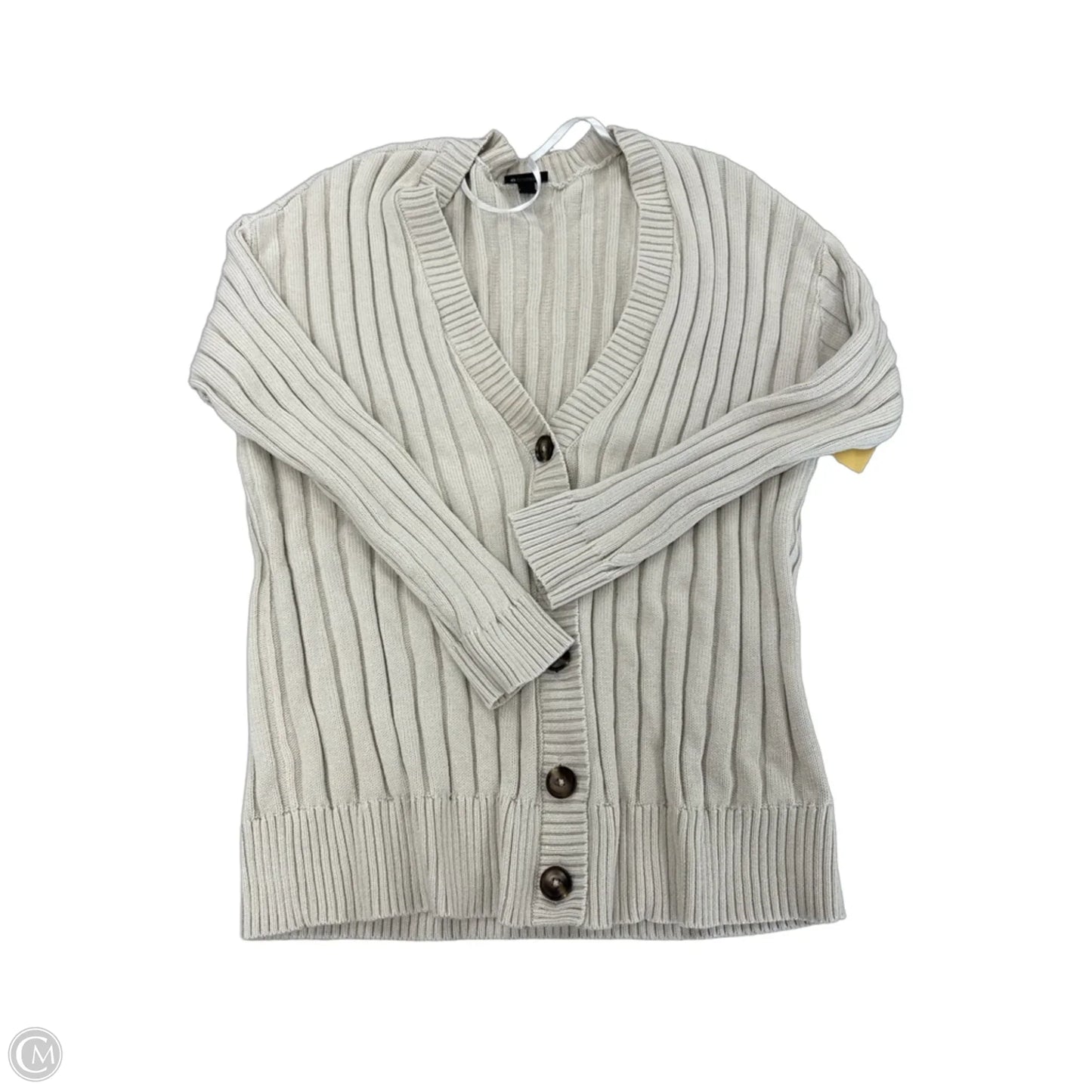 Sweater Cardigan By Torrid In Cream, Size: M