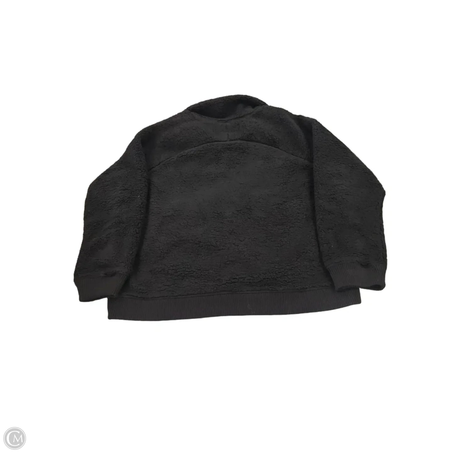 Jacket Faux Fur & Sherpa By Athleta In Black, Size: Xl