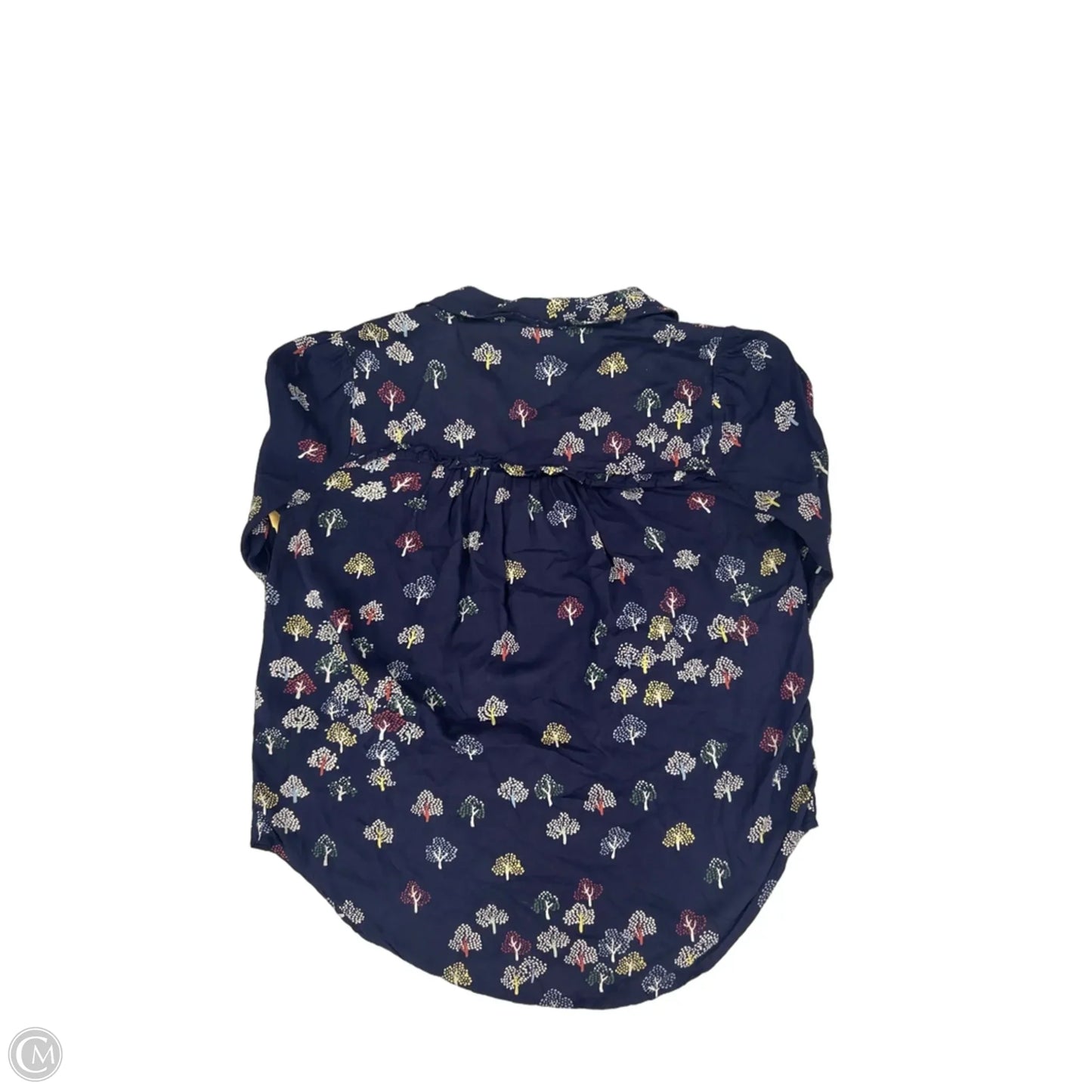 Top Long Sleeve By Maeve In Blue, Size: Xs
