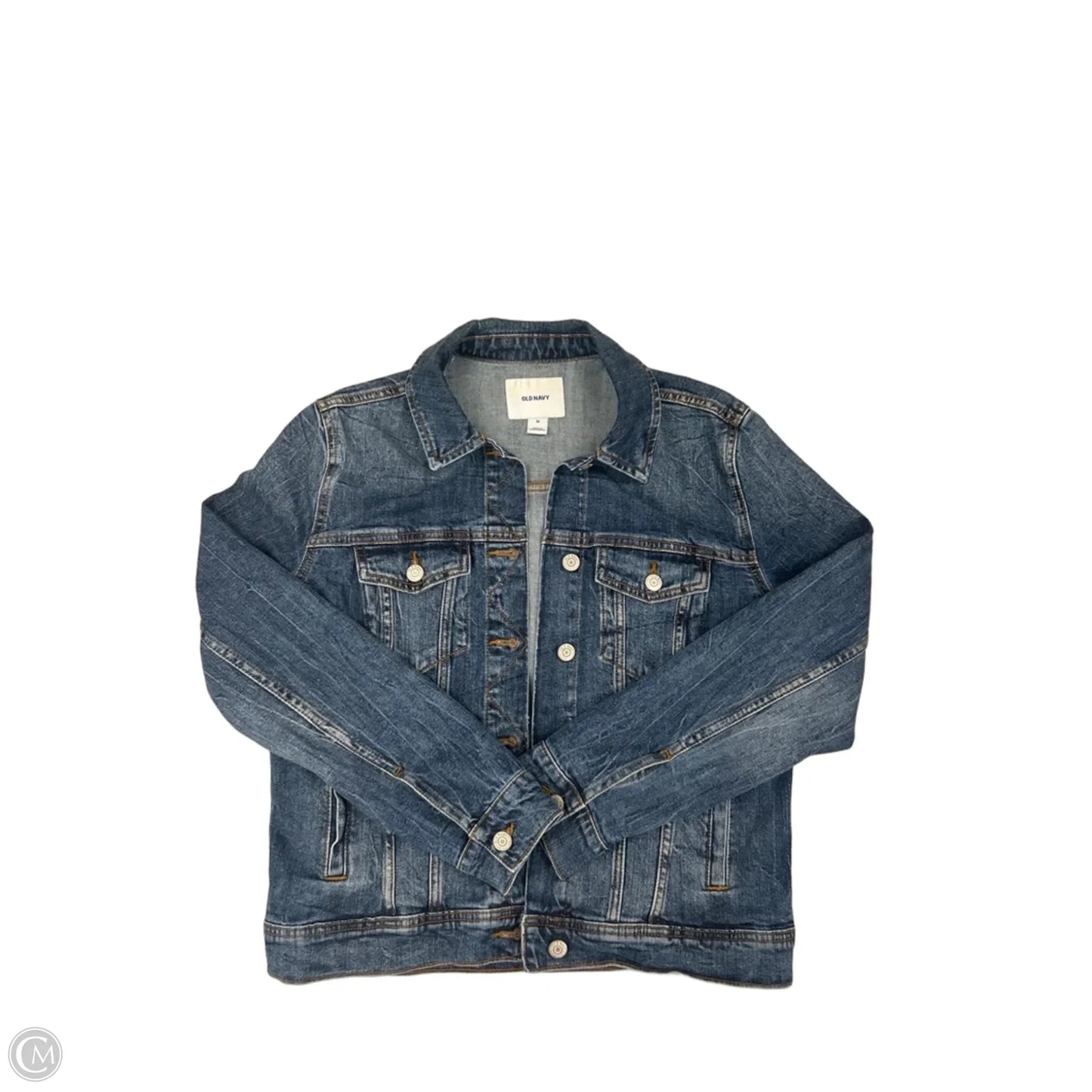 Jacket Denim By Old Navy In Blue Denim, Size: M