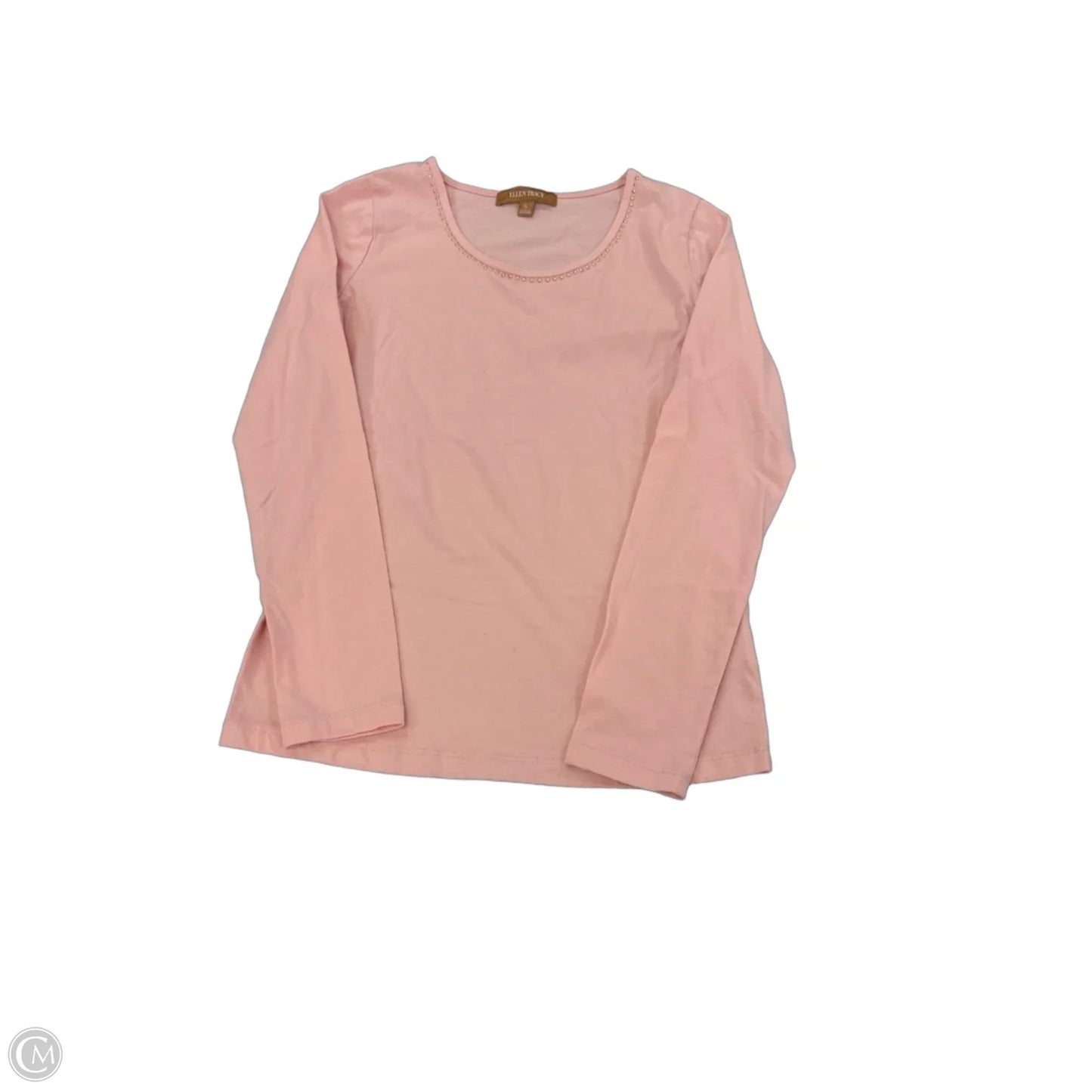 Top Long Sleeve By Ellen Tracy In Pink, Size: S