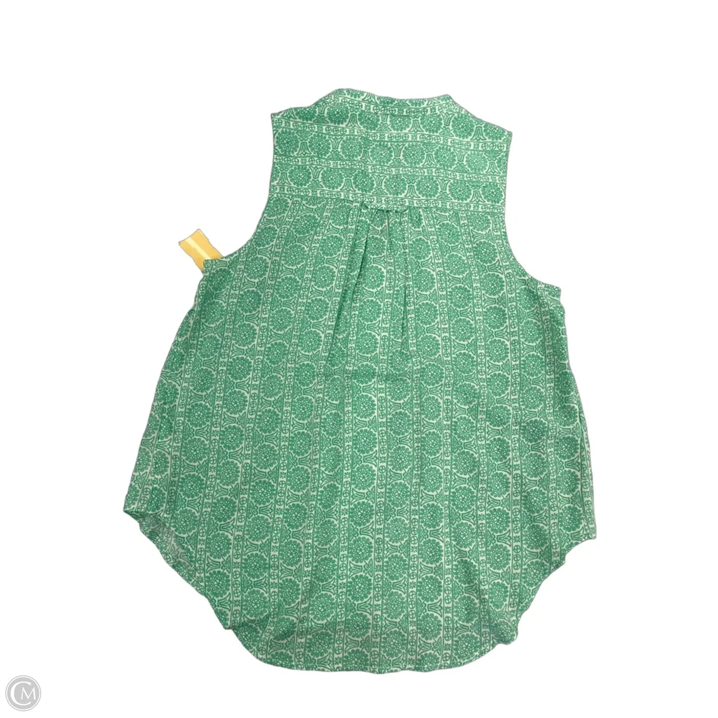 Top Sleeveless By Maeve In Teal, Size: S