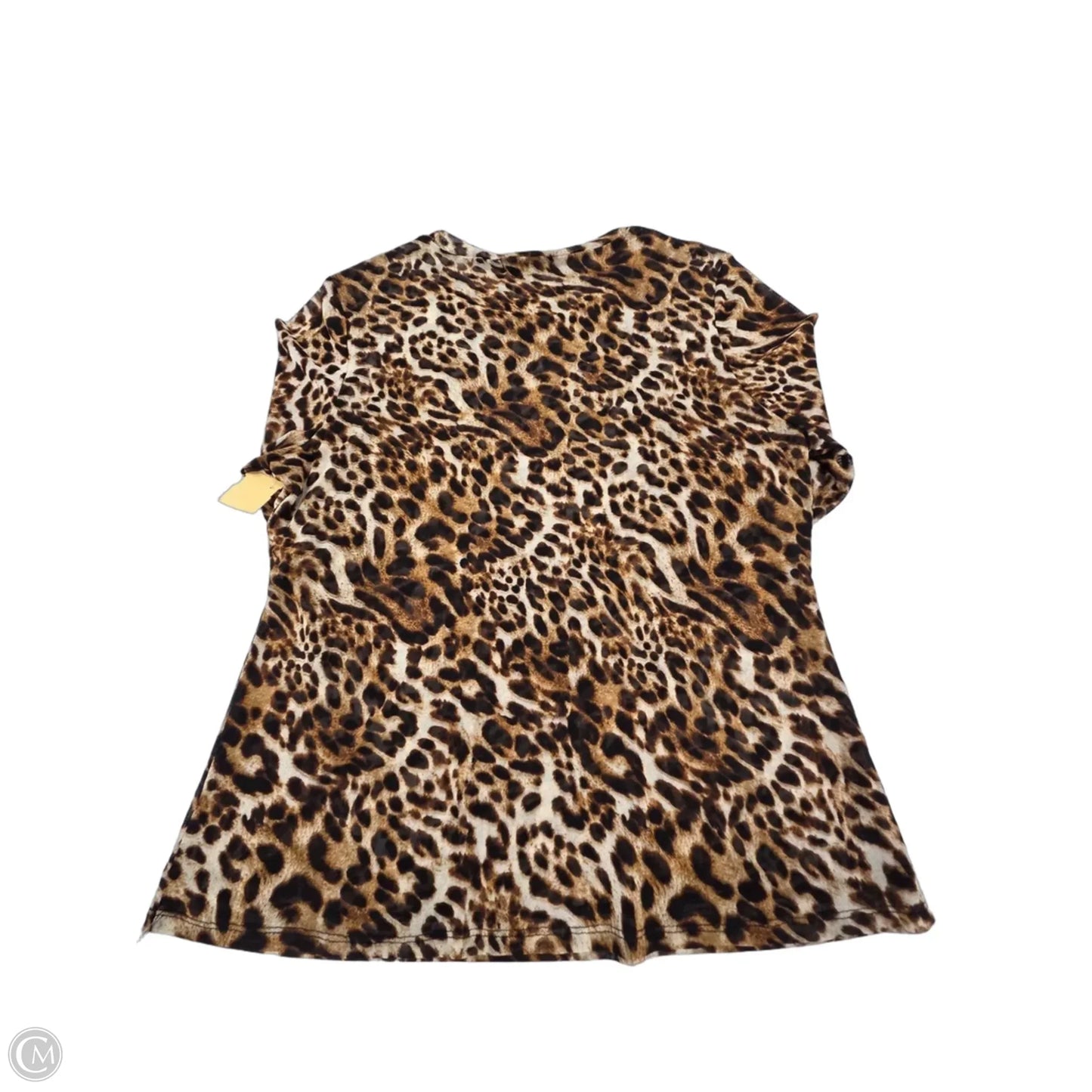 Top Long Sleeve By Inc In Animal Print, Size: Xl
