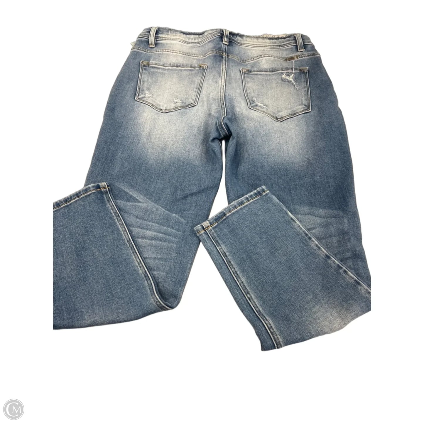 Jeans Straight By Kancan In Blue Denim, Size: 10