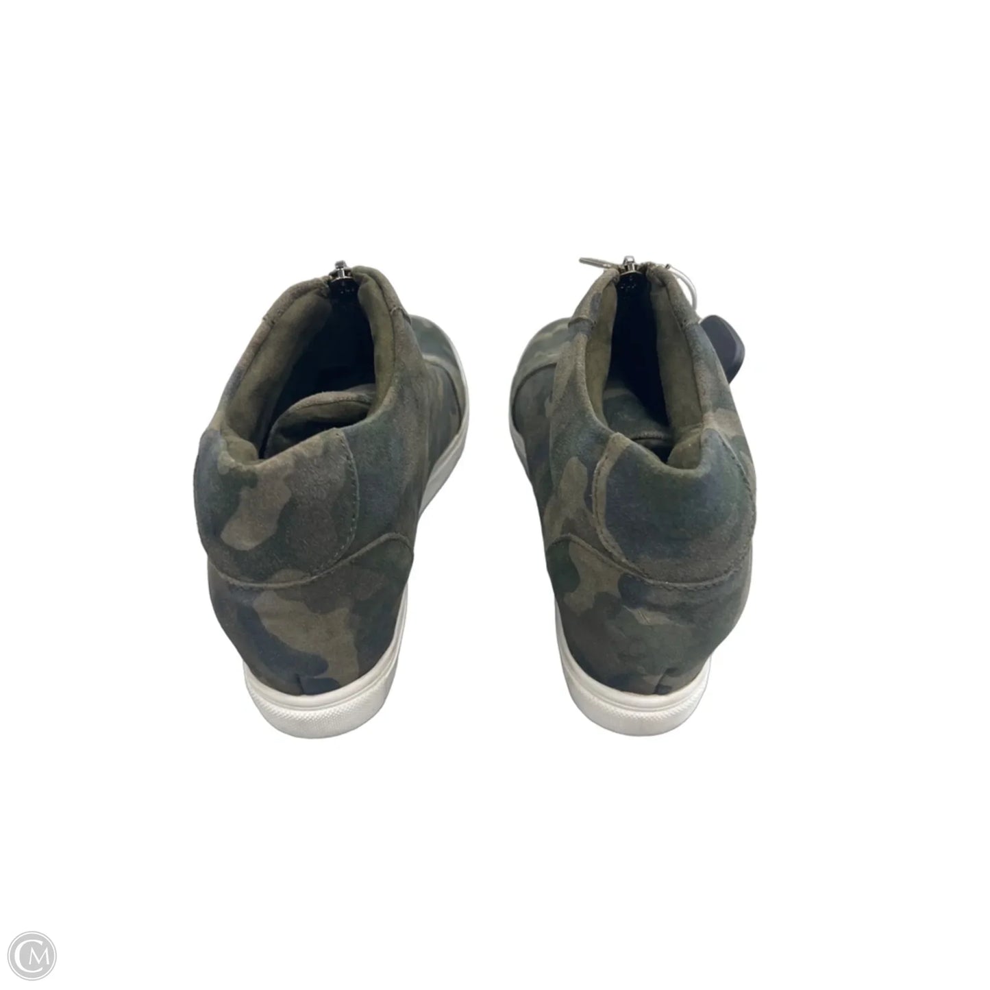 Boots Ankle Heels By Blondo In Camouflage Print, Size: 9