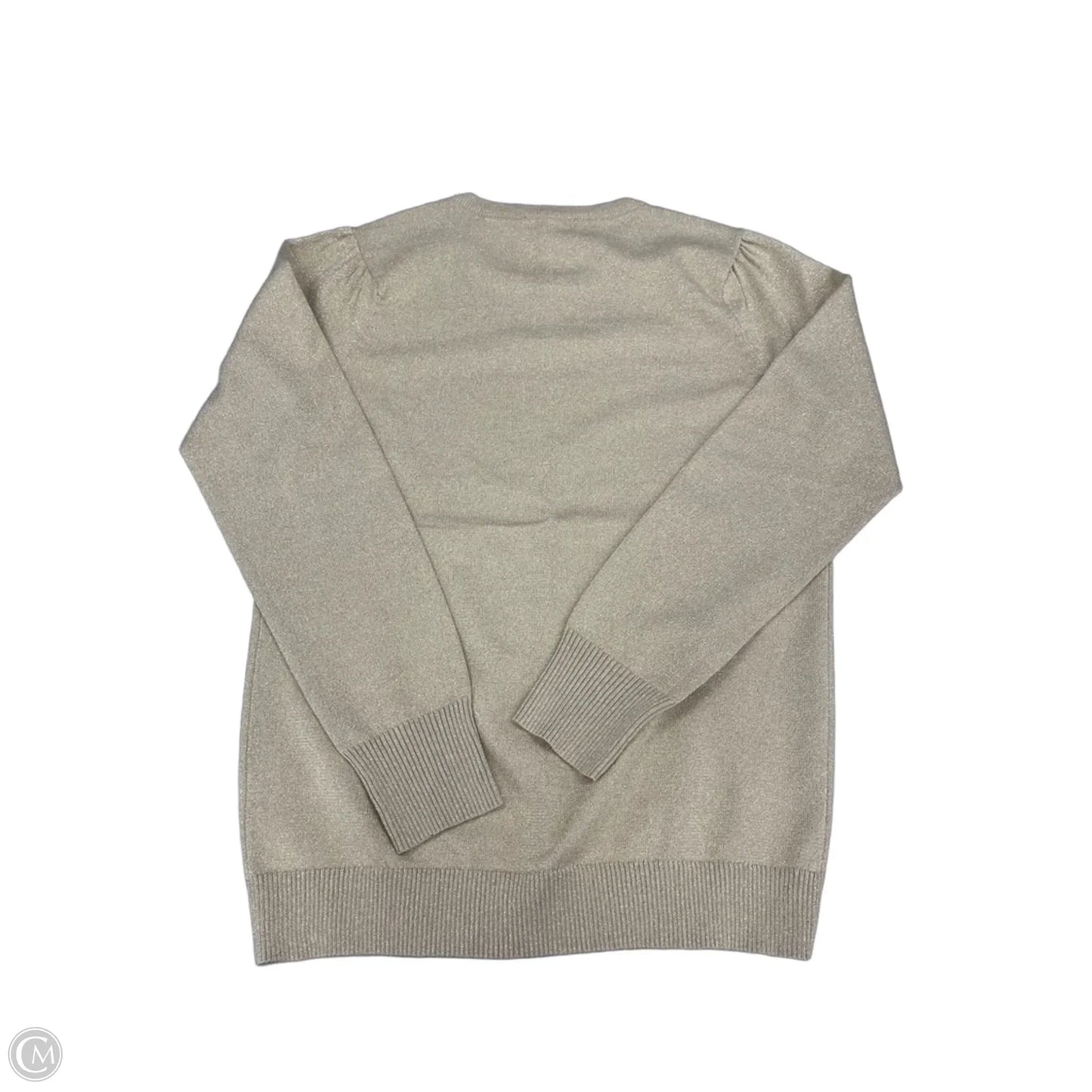 Top Long Sleeve By Cme In Gold, Size: S