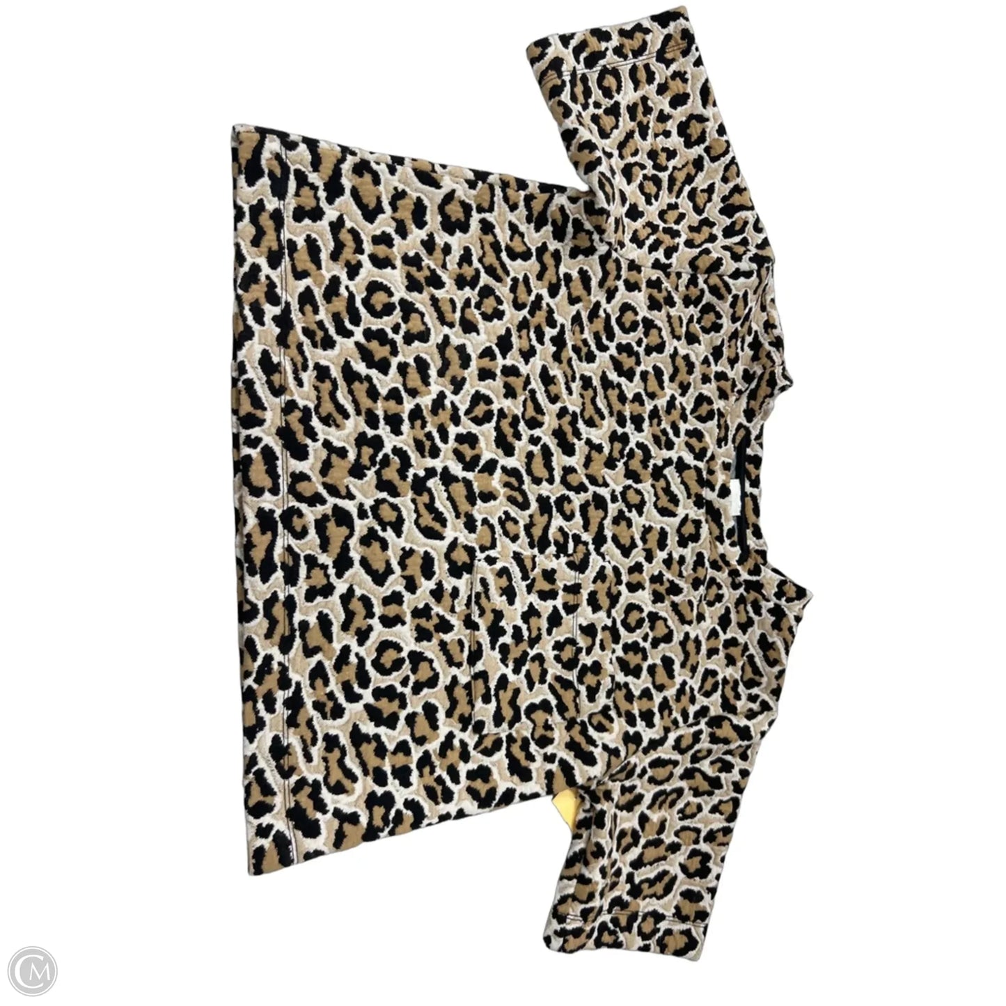 Top Short Sleeve By Maeve In Animal Print, Size: S