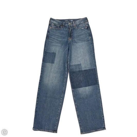 Jeans Wide Leg By Old Navy In Blue Denim, Size: 8