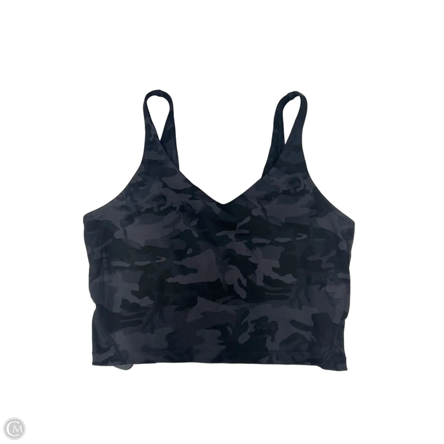 Athletic Tank Top By Cme In Camouflage Print, Size: L