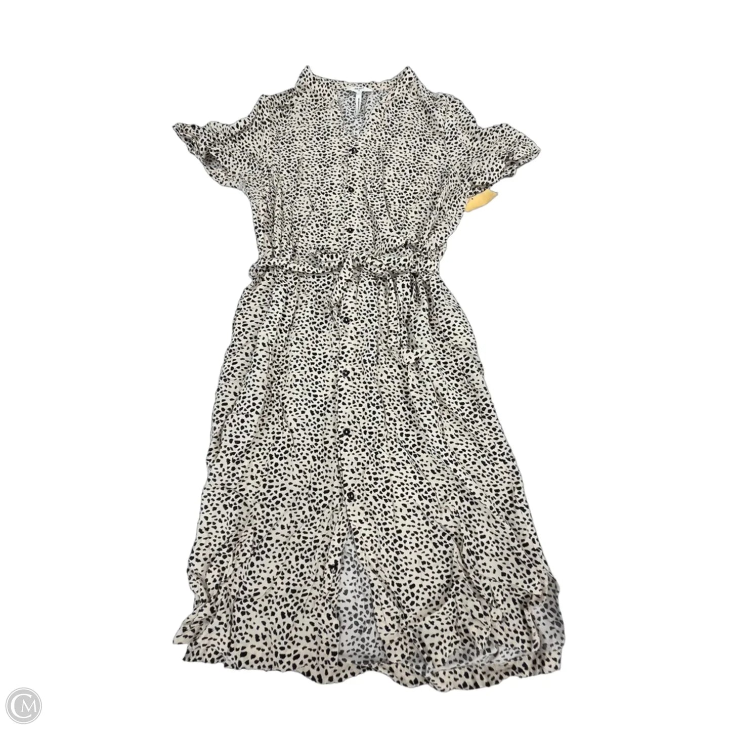 Dress Casual Short By Cmc In Black & White, Size: Xs