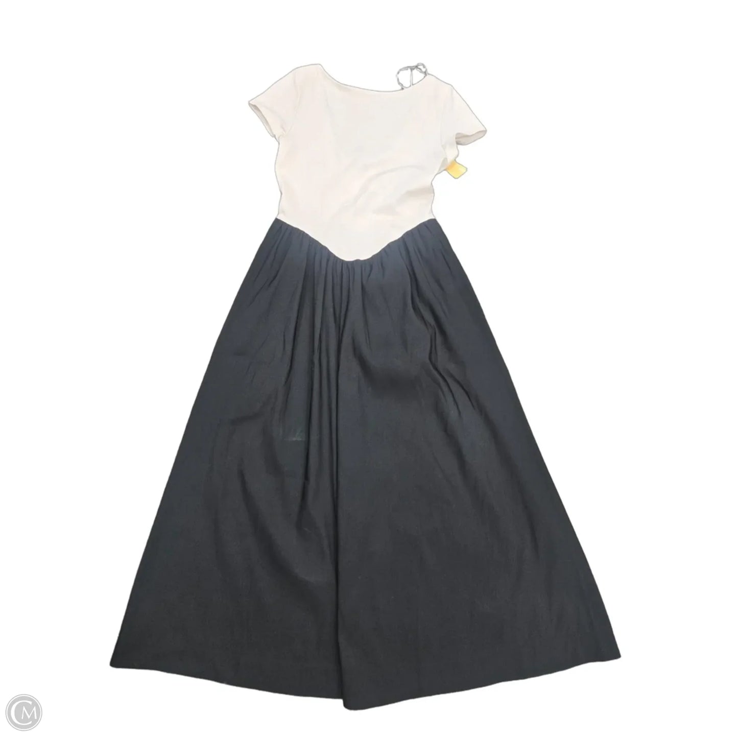 Dress Casual Maxi By A New Day In Black & White, Size: Xs