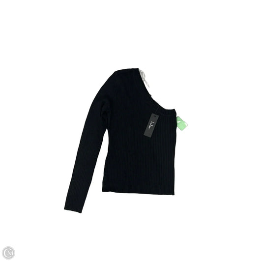 Top Long Sleeve By Lulus In Black, Size: M