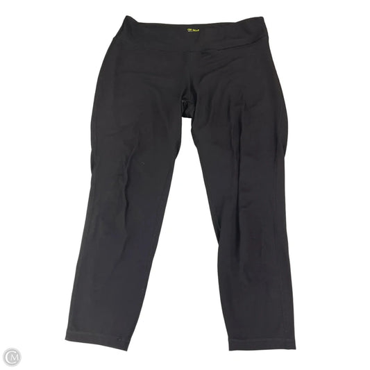 Athletic Pants By Tek Gear In Black, Size: 1x