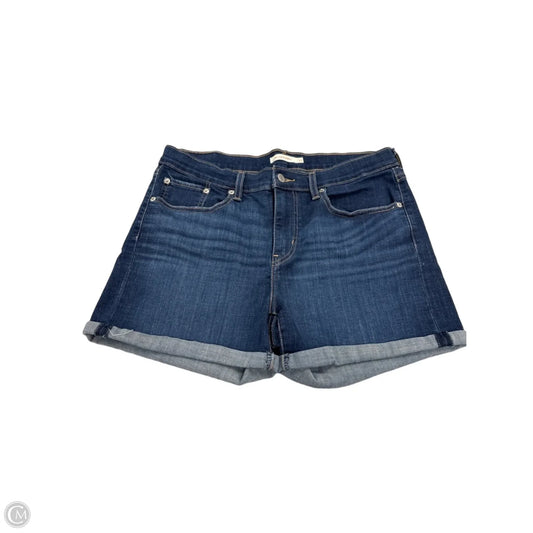 Shorts By Levis In Blue Denim, Size: 12