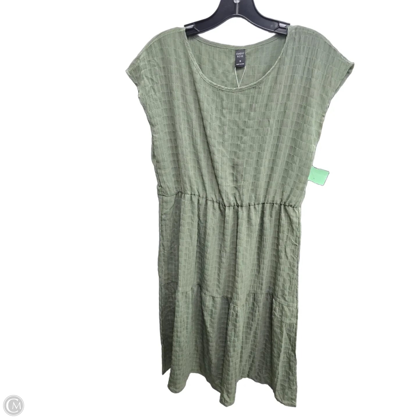 Dress Casual Midi By Emery Rose In Green, Size: M