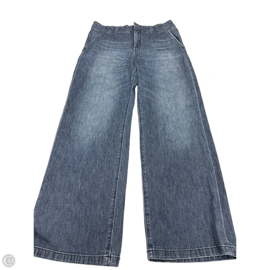 Jeans Wide Leg By Pilcro In Blue Denim, Size: 12
