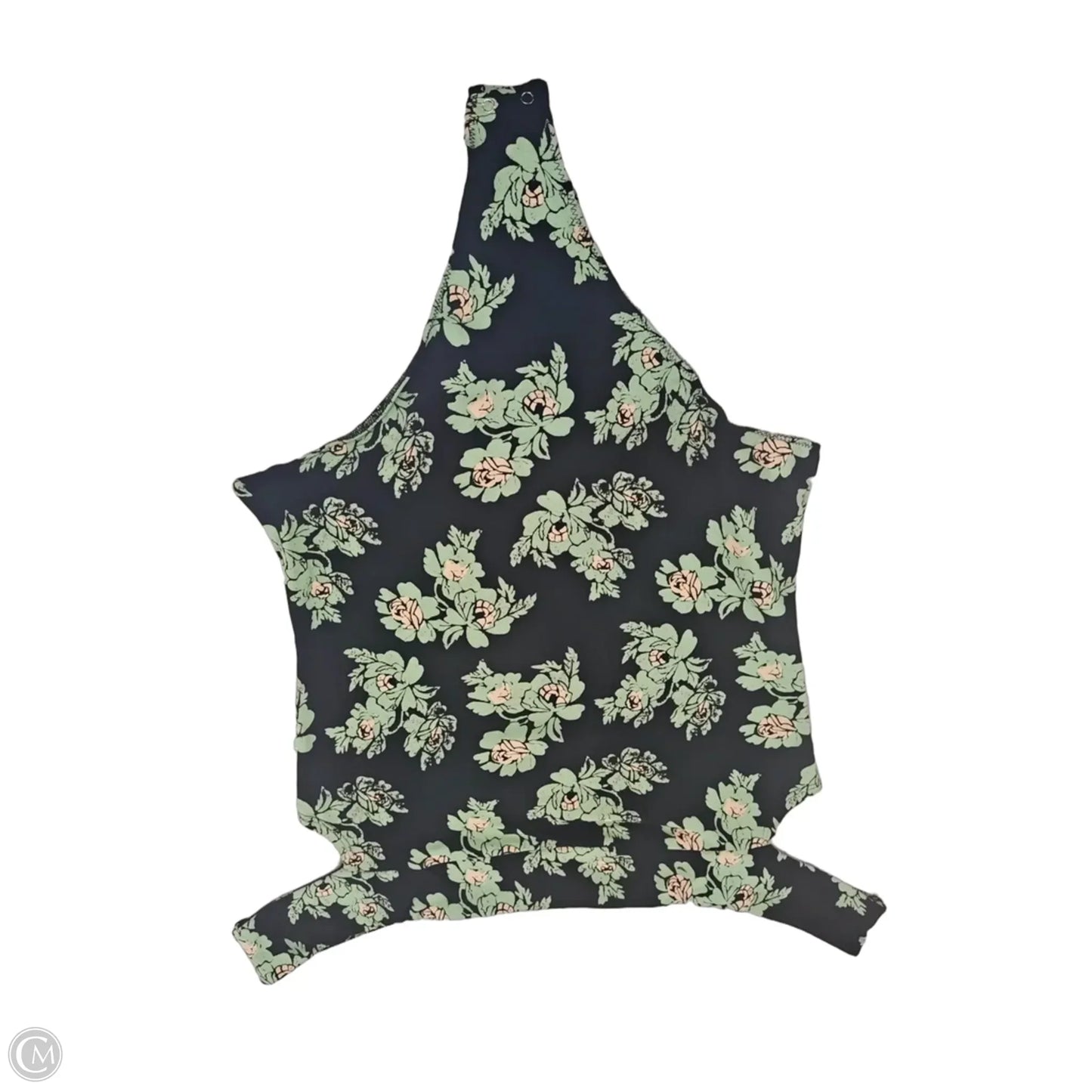 Bodysuit By Free People In Black & Green, Size: L