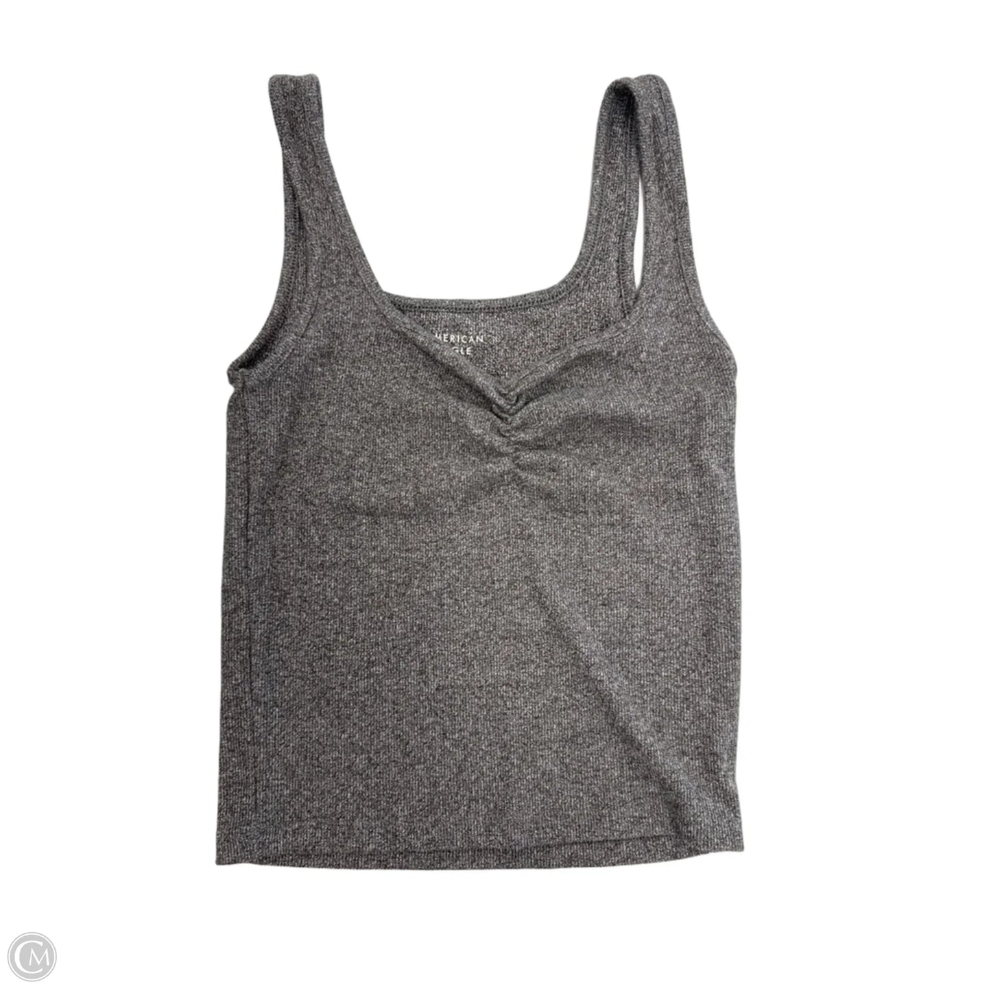 Tank Top By American Eagle In Grey, Size: M