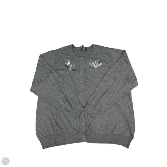Top Long Sleeve By Torrid In Grey, Size: 4x