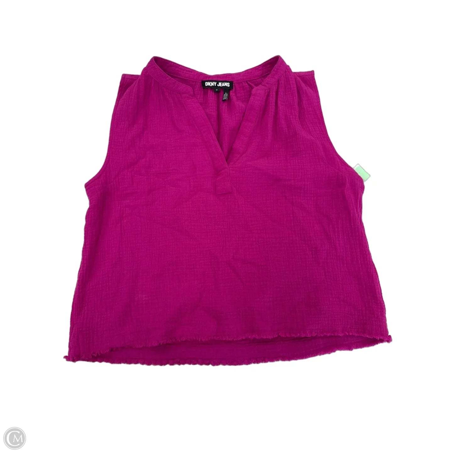 Top Sleeveless By Dkny In Purple, Size: M