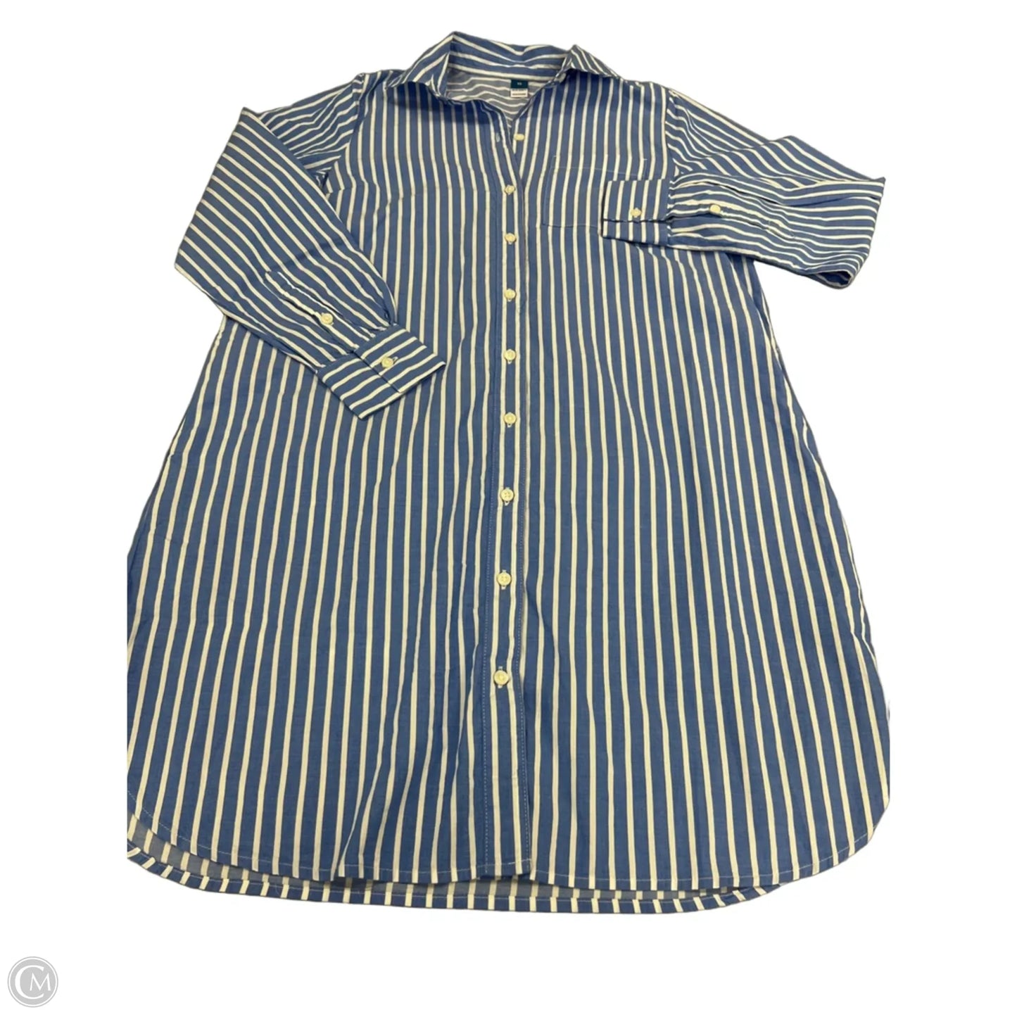Dress Casual Short By Old Navy In Blue, Size: Xs