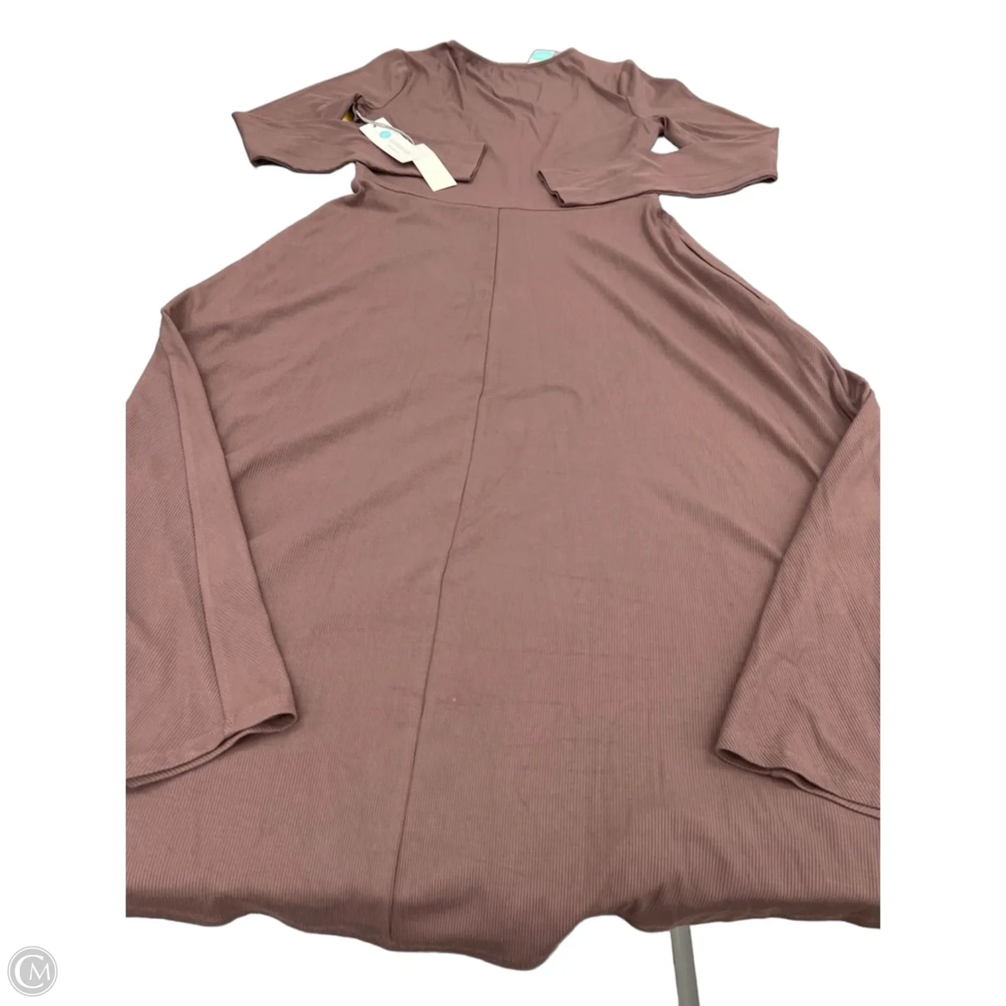 Dress Casual Midi By Nine Britton In Brown, Size: M