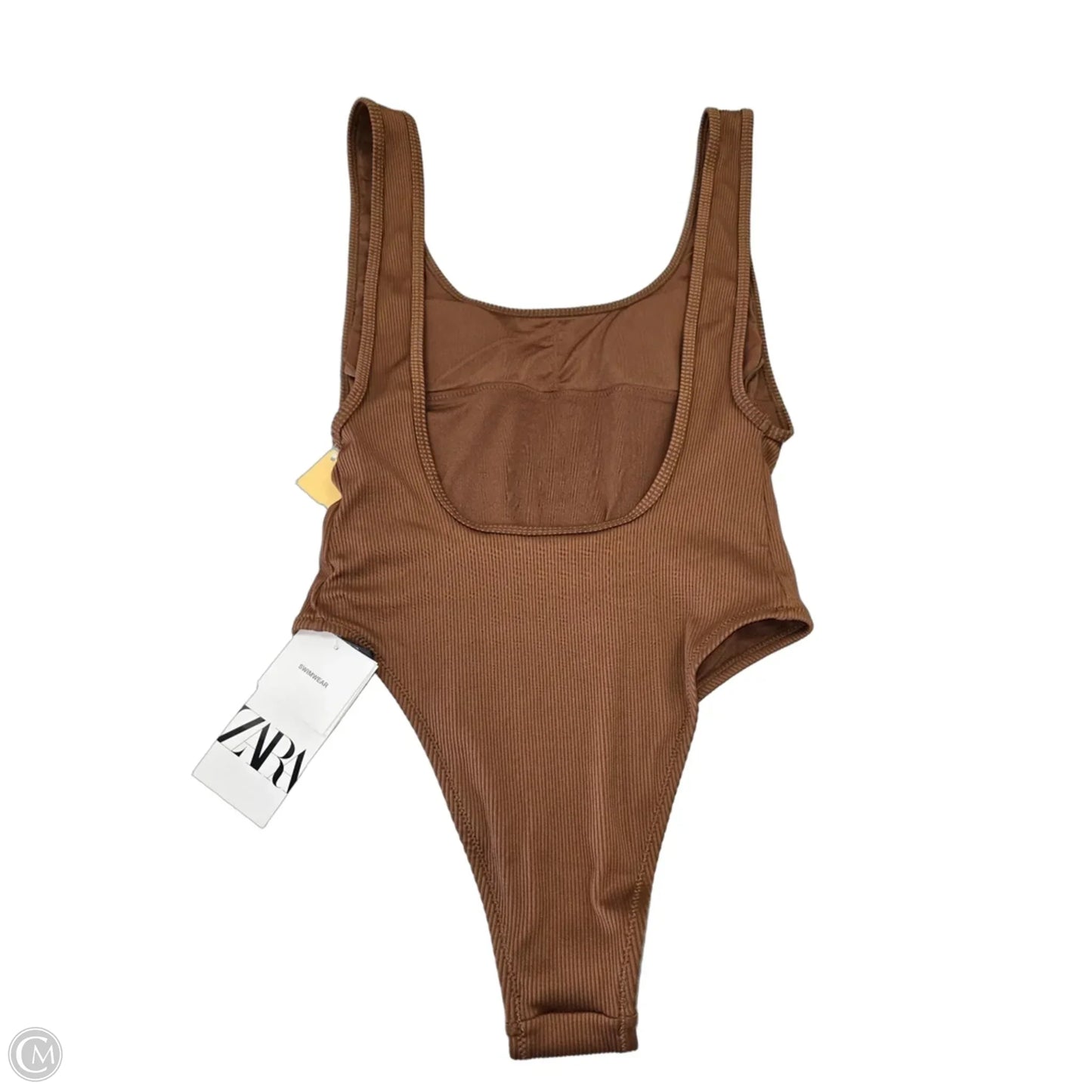 Swimsuit By Zara In Brown, Size: M