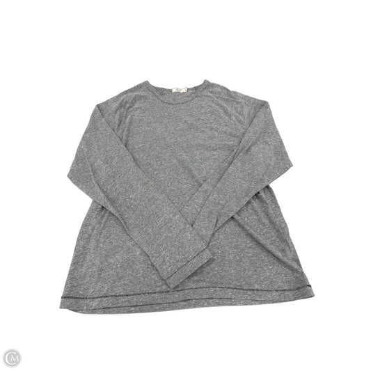 Top Long Sleeve Designer By Ugg In Grey, Size: S