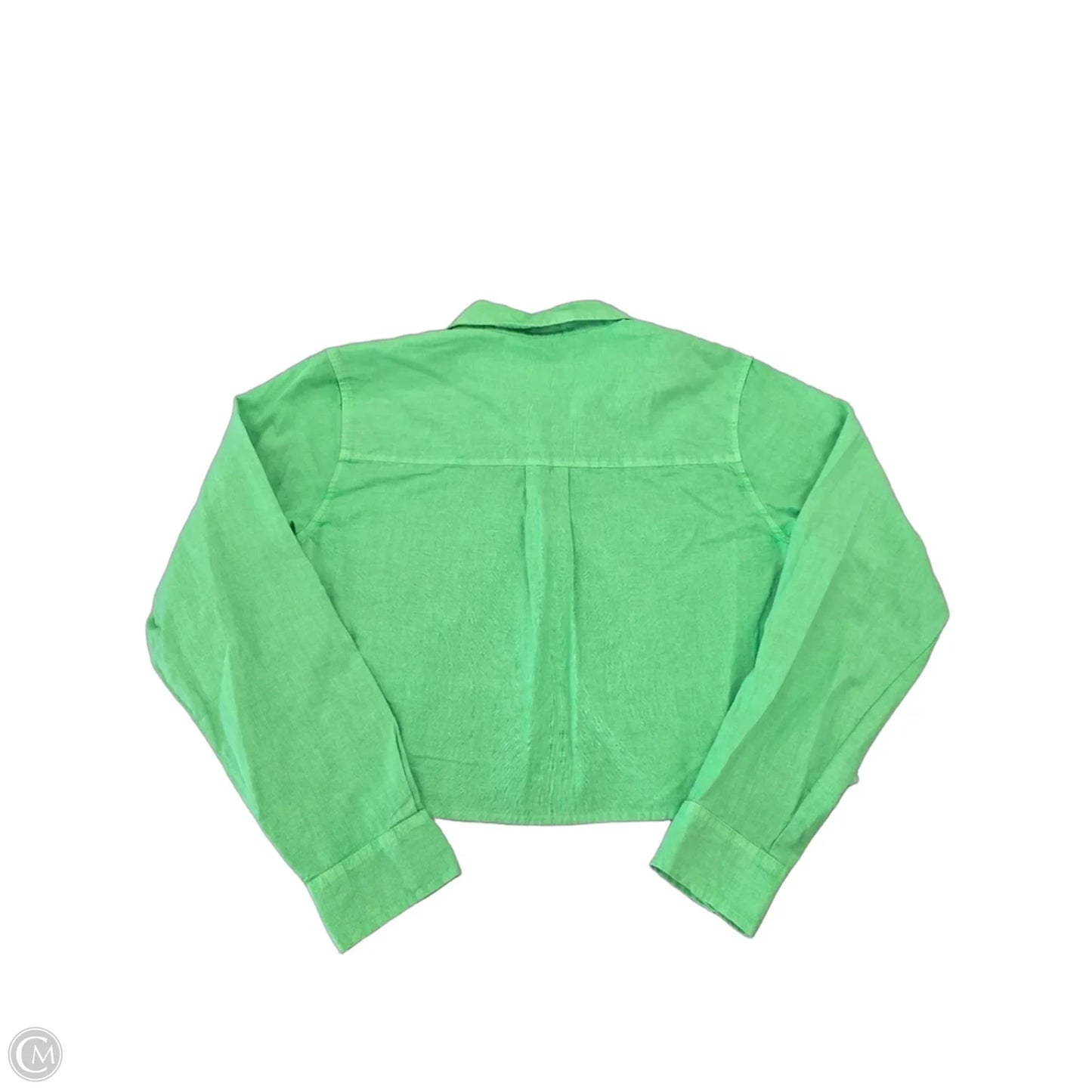 Top Long Sleeve By Universal Thread In Green, Size: S