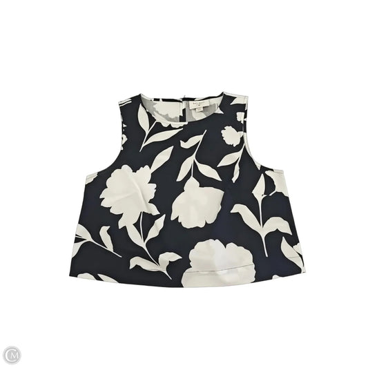 Tank Top Designer By Kate Spade In Black & White, Size: Xs