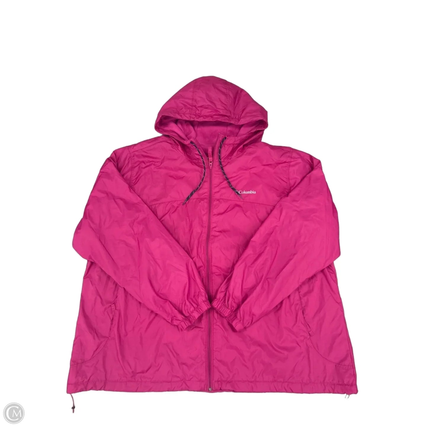 Jacket Windbreaker By Columbia In Purple, Size: 3x