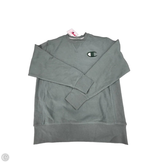 Sweatshirt Crewneck By Champion In Green, Size: S
