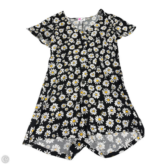 Dress Casual Short By Betsey Johnson In Floral Print, Size: M