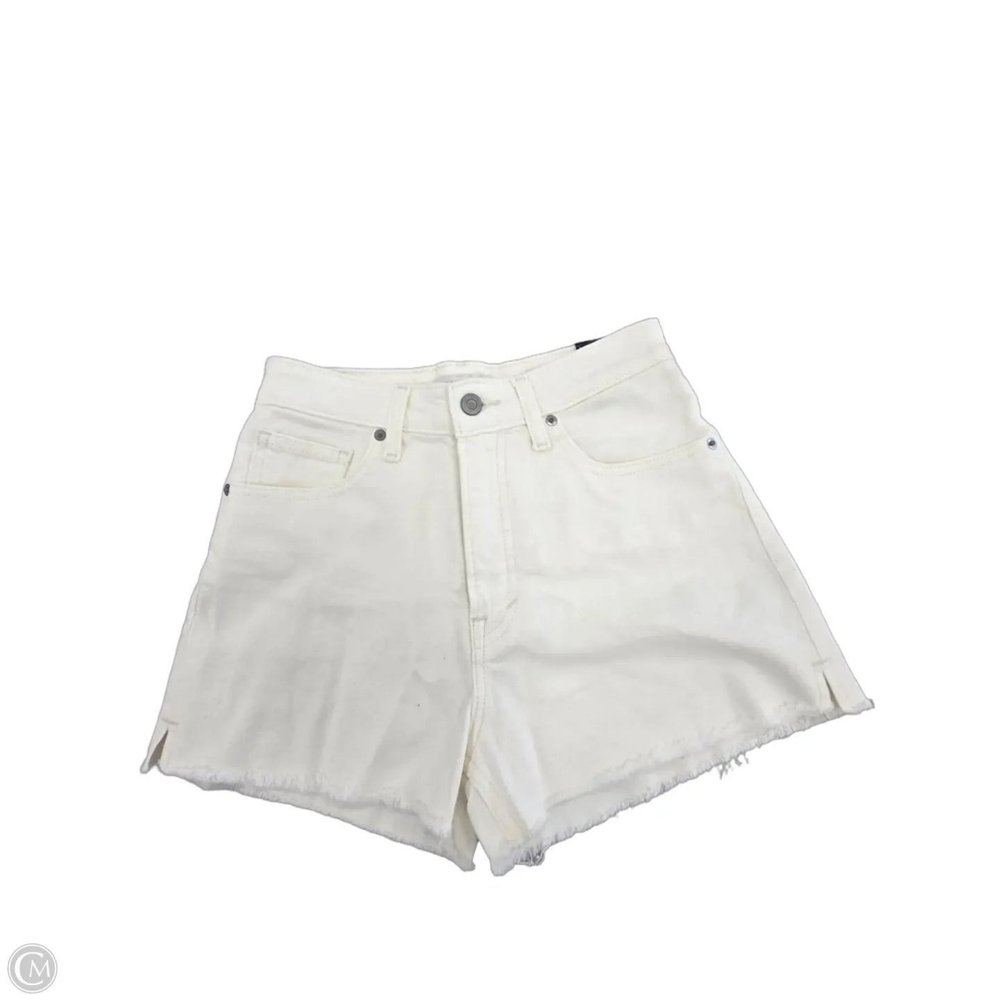 Shorts By Lucky Brand In White Denim, Size: 2