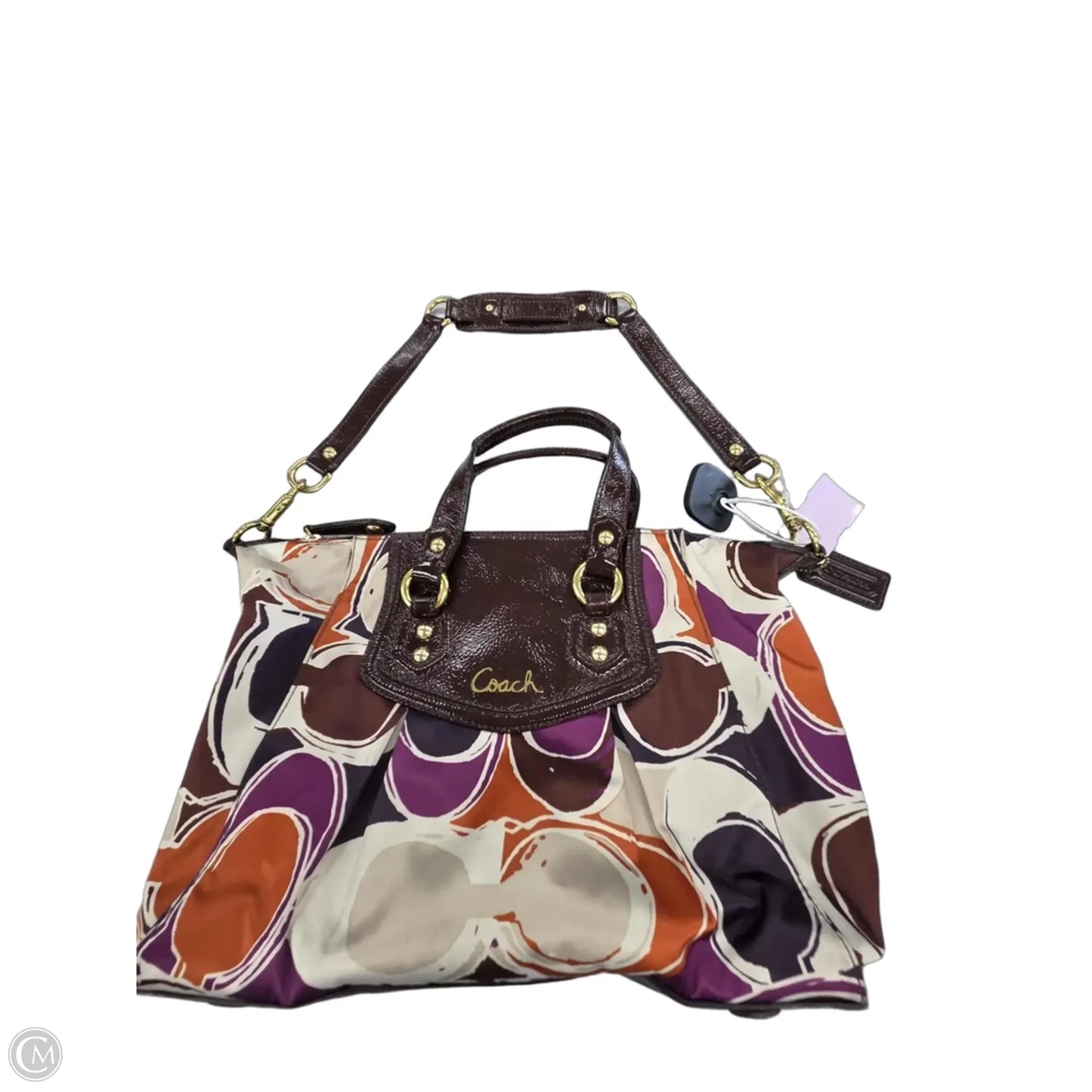 Handbag Designer By Coach, Size: Medium