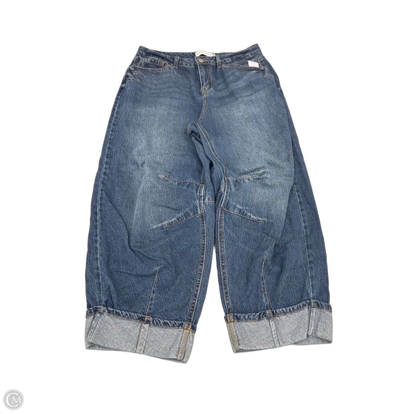 Jeans Wide Leg By Cme In Blue Denim, Size: 8