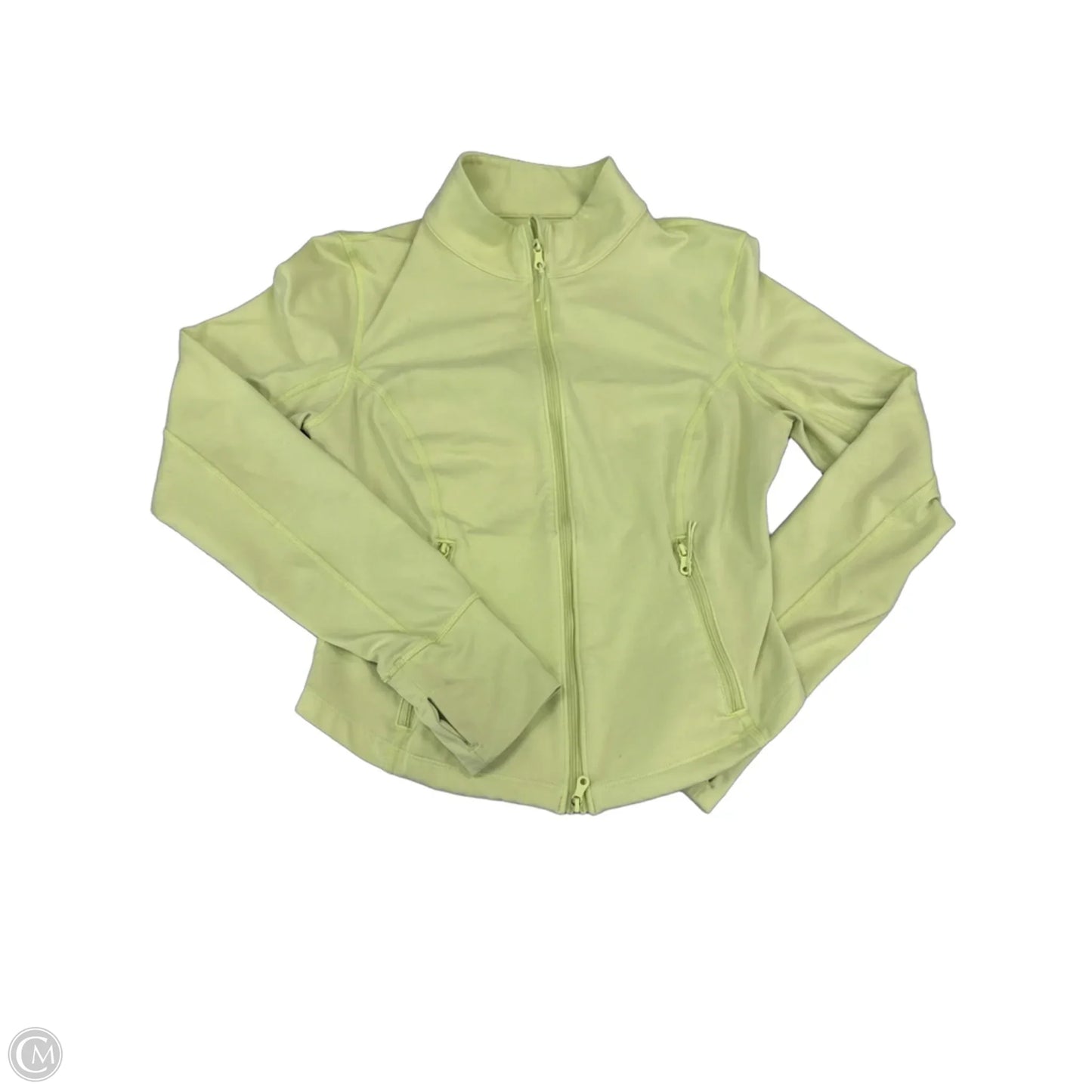 Athletic Jacket By Offline In Green, Size: M