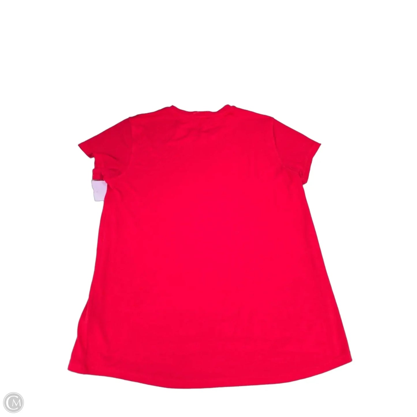 Top Short Sleeve By Athleta In Red, Size: L