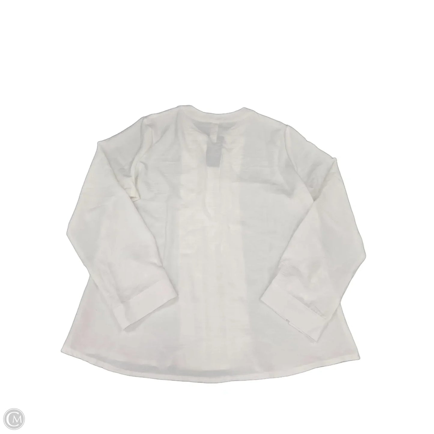 Top Long Sleeve By Blooming Jelly In White, Size: L