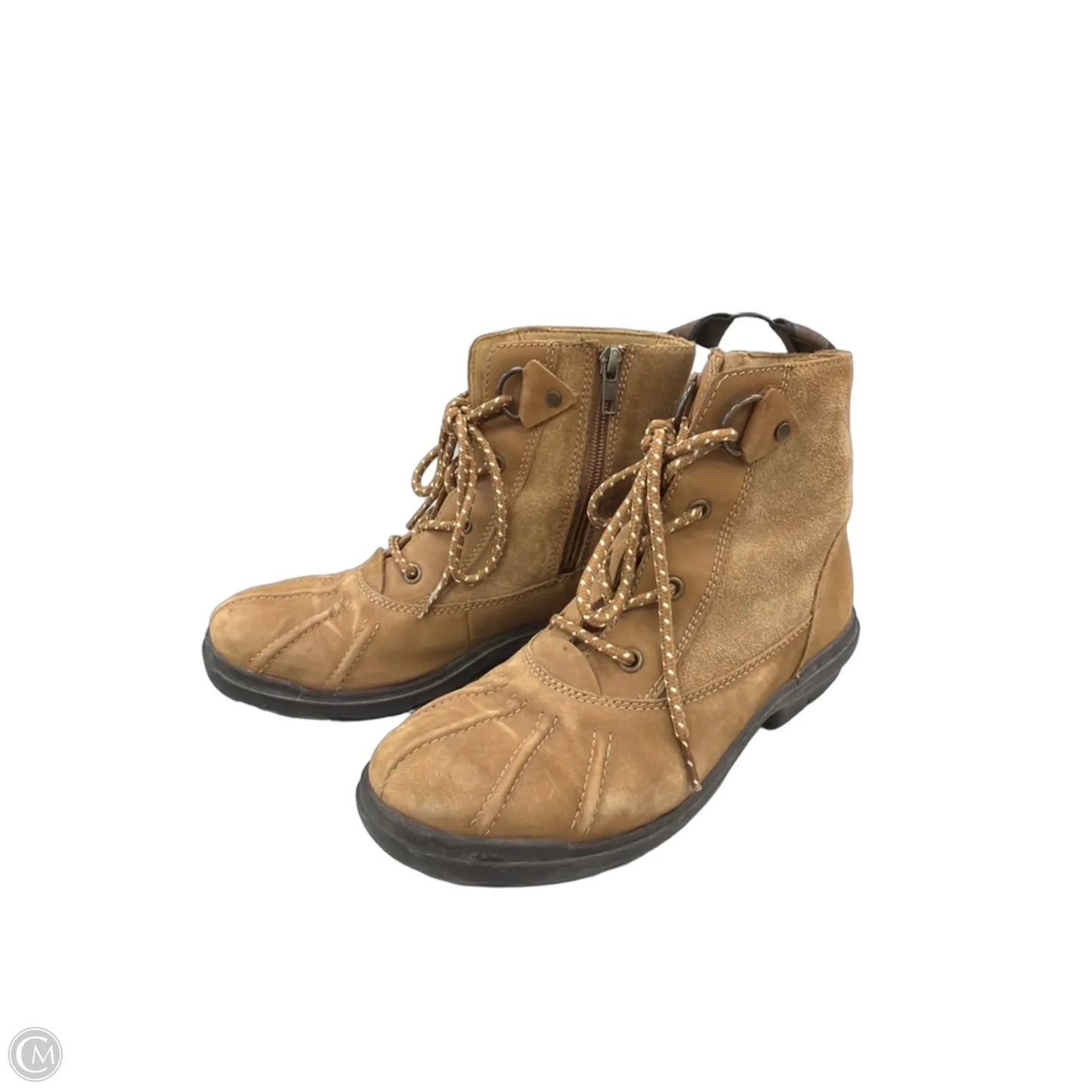 Boots Designer By Ugg In Tan, Size: 8